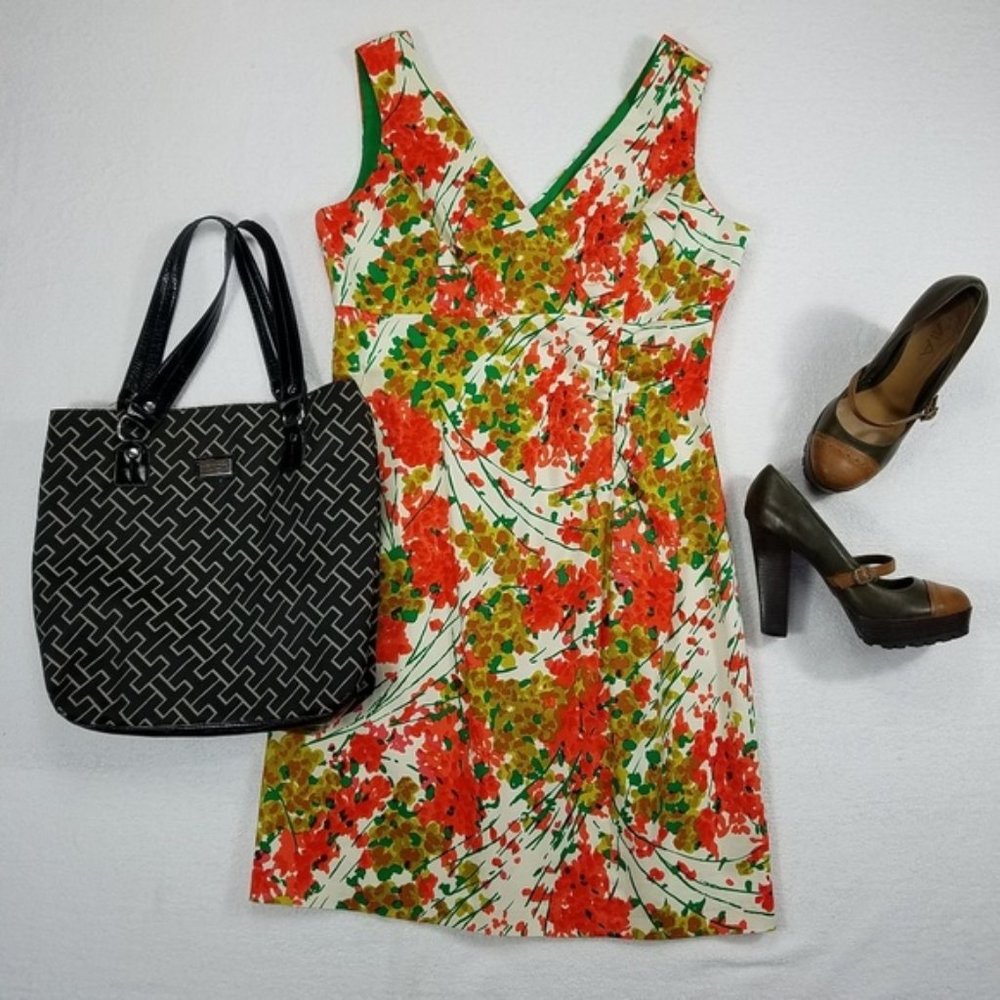 Donna Ricco Cotton Sleeveless Summer Dress - Picture 2 of 5